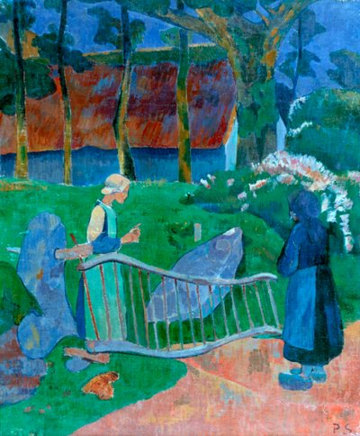 La Puerta Florida, 1889 de Paul Sérusier