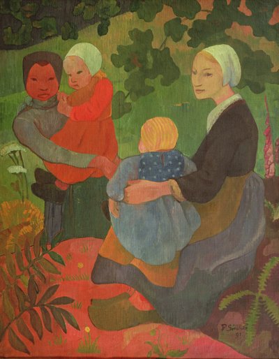 Las jóvenes madres, 1891 de Paul Sérusier