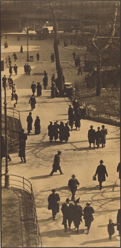 Parque del Ayuntamiento, Nueva York de Paul Strand