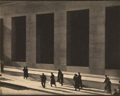 Nueva York [Wall Street] de Paul Strand