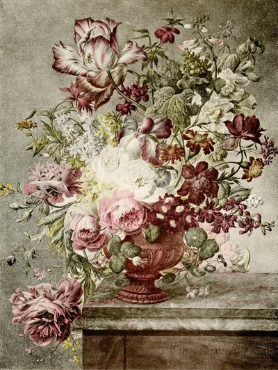 Pintura de flores de Paul Theodor van Brussel