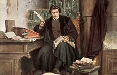 Martín Lutero, mayo de 1521 a marzo de 1522 de Friedrich Paul Thumann