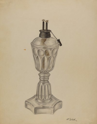 Lámpara de Camphene de Paul Ward