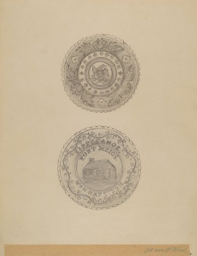 Platos de taza de Paul Ward