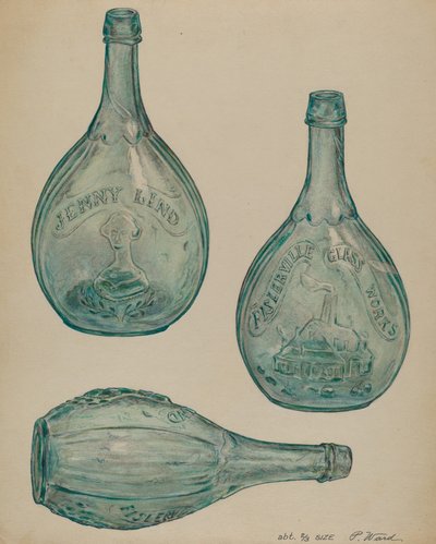 Botella de Jenny Lind de Paul Ward