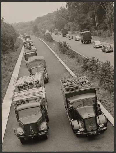Autopista en la cuenca del Ruhr de Paul Wolff