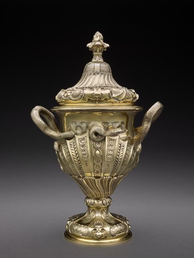 Copa y tapa de Paul de Lamerie