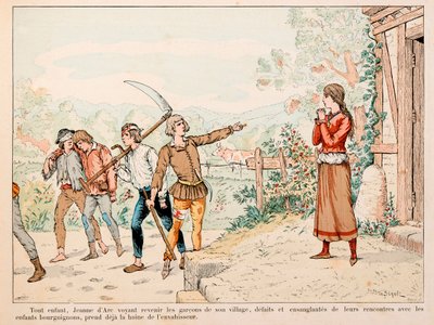 Ilustración tomada del libro Jeanne d