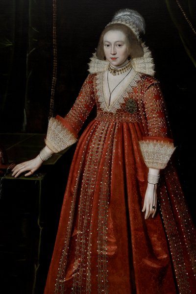 Reina Isabel de Bohemia "La Reina de Invierno" (1596-1662) de Paul van Somer