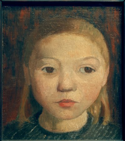 Cabeza de niña de Paula Modersohn Becker
