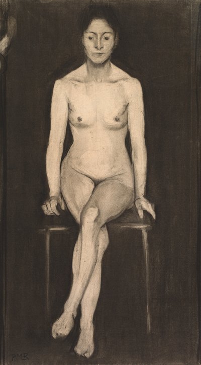 Desnudo femenino sentado Autorretrato de Paula Modersohn Becker