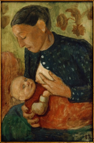 Madre amamantando de Paula Modersohn Becker