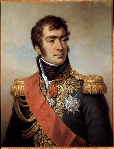 Retrato de Auguste Frederic Louis de Viesse de Marmont de Paulin Jean Baptiste Guerin