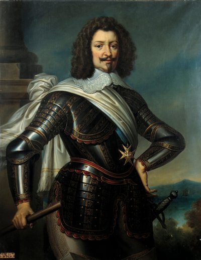 Retrato de Carlos de Lorena, Príncipe de Joinville, Duque de Joyeuse y 4º Duque de Guisa (1571-1640) de Paulin Jean Baptiste Guerin