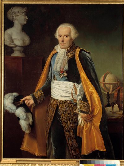 Retrato de Pierre Simon, Marqués de Laplace de Paulin Jean Baptiste Guerin