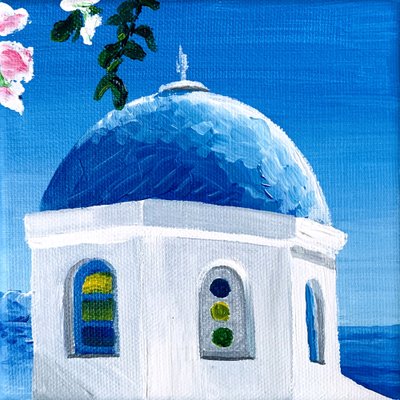 Iglesia de la Cúpula Azul de Pauline Wegman | Key and Sea Creative