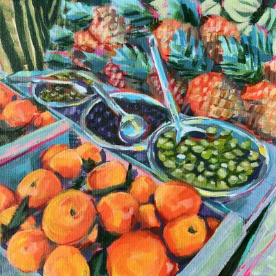 Productos frescos del mercado de Pauline Wegman | Key and Sea Creative
