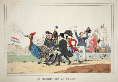 Le Dindon de la Farce, pub. 1831 de Paulus Charles Gerard Poelman