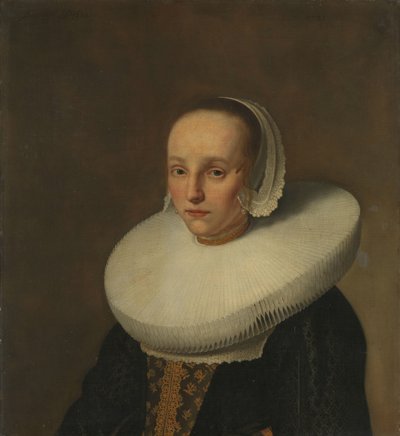 Retrato de Anna van der Does (1609-1650) de Paulus Hennekyn