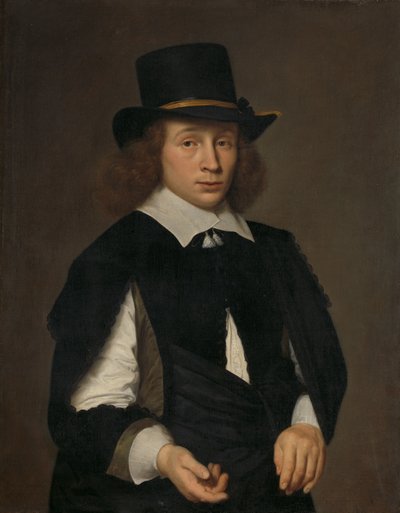 Retrato de Dirck Hendrick Meulenaer (1620-en o después de 1649 ?) de Paulus Hennekyn