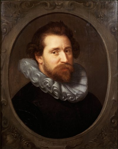Retrato de Abraham Bloemaert 1566-1651, 1609 de Paulus Moreelse