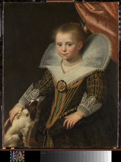 Retrato de una niña, conocida como "La Princesita de Paulus Moreelse