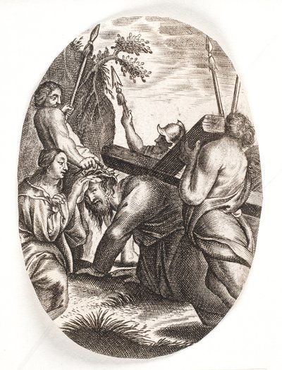 Cristo llevando la cruz de Paulus Pontius