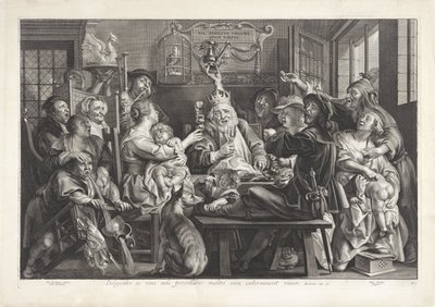El Rey Bebe (Epifanía) de Paulus Pontius