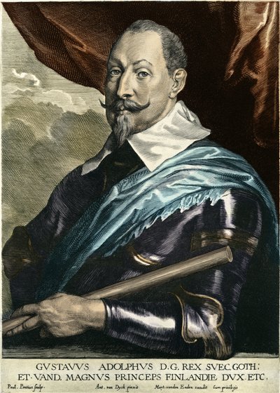 Gustavo II Adolfo Vasa de Paulus Pontius