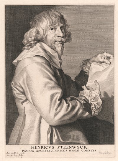 Henricus Steenwyck, Pictor Architectonices Hagæ Comitis de Paulus Pontius