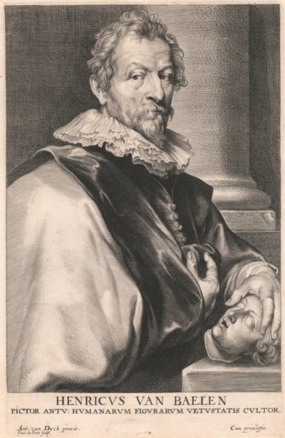 Henricus van Baelen, Pictor Antu; Humanarum Figurum Vetustatis Cultor de Paulus Pontius