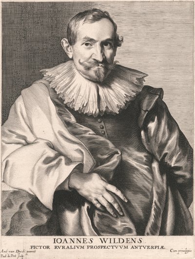 Joannes Wildens, Pictor Ruralium Prospectuum Antuerpiæ de Paulus Pontius