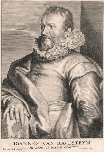 Joannes van Ravesteyn, Pictor Iconum Hagæ Comitis de Paulus Pontius
