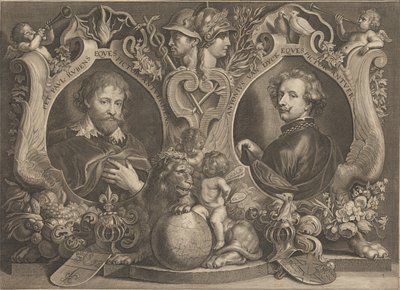 Paulus Pontius - Antonius Van Dyck Eques y Peter Paul Rubens Eques - Google Art Project de Paulus Pontius