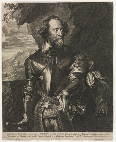 Retrato de Henry, Conde van den Berghe de Paulus Pontius