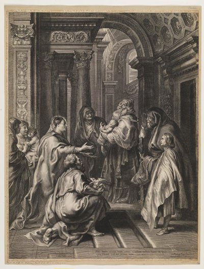 La Presentación en el Templo de Paulus Pontius