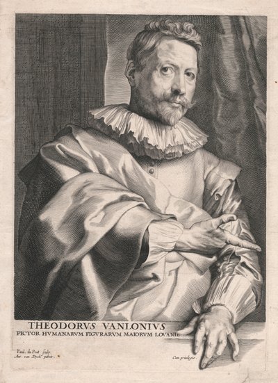 Theodorus van Lonius, Pictor Humanarum Figurarum Majorum Lovanii de Paulus Pontius