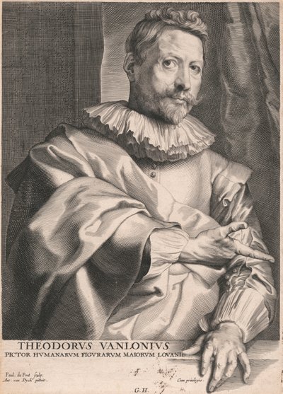 Theodorus van Lonius, Pictor Humanarum Figurarum Majorum Lovanii de Paulus Pontius