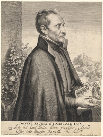 Daniel Segers, sacerdote jesuita de Paulus Pontius after Jan Lievens