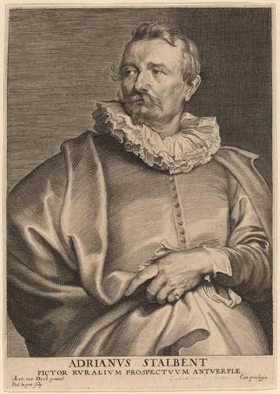 Adriaen van Stalbemt de Paulus Pontius after Sir Anthony van Dyck