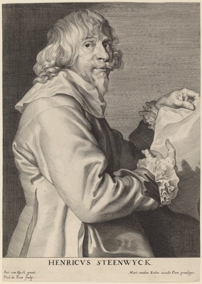 Henricus Steenwyck de Paulus Pontius after Sir Anthony van Dyck