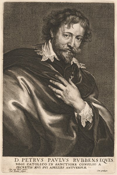 Peter Paul Rubens de Paulus Pontius after Sir Anthony van Dyck