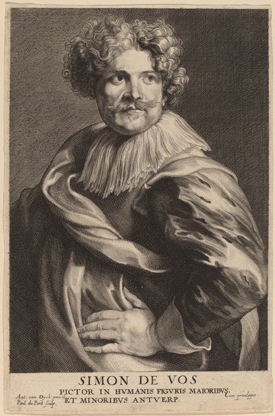 Simon de Vos de Paulus Pontius after Sir Anthony van Dyck