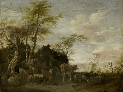 Una cabaña de pastores de Paulus Potter
