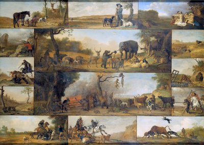 Castigo de un cazador, 1647 de Paulus Potter
