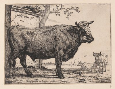 El toro, de varios bueyes y vacas de Paulus Potter