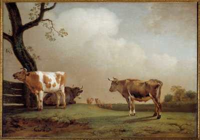 El prado Un rebaño de vacas en un prado de Paulus Potter