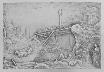 paisaje del río Rivierlandschap de Paulus Willemsz. van Vianen