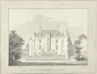 La Casa Maarsbergen, desde atrás de Paulus van Liender