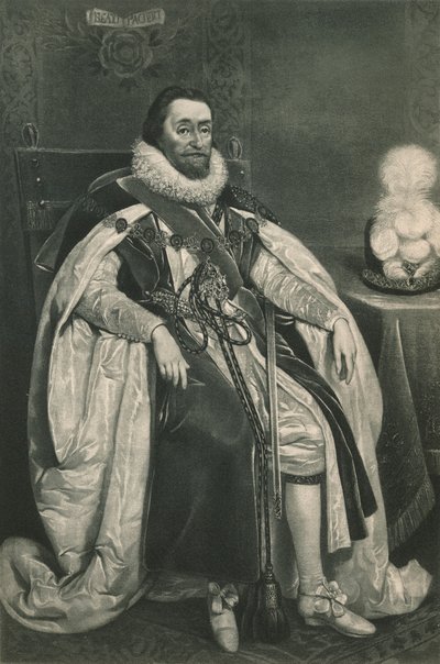 Rey Jacobo I y VI., 1603 de Paulus van Somer